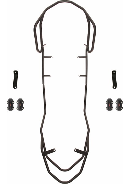 Aprilia Sr 125 / 160 2024 Uyumlu Motor Koruma Demiri Siyah