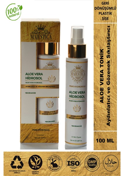 Saf Aloe Vera Suyu & Niacinamide Tonik 100 ml