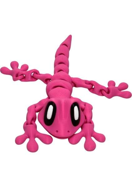 3D Hareketli Gecko Kertenkele Figürlü Oyuncak - Yeşil modelleri