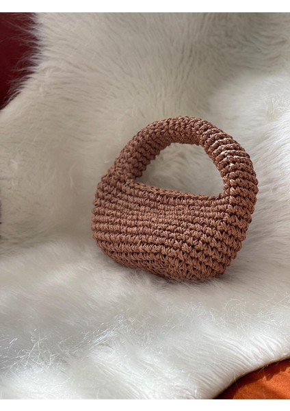 Hasır Mini Bag,el Çantası