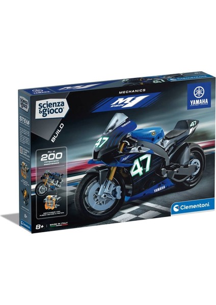 75084TR Mekanik Laboratuvarı - Yamaha M1 +8 Yaş Fabbatoys