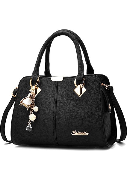 Kadın Çantası 2023 Yeni High-End Atmosfer Moda Bayan Çantası Trendy Omuz Askılı Çanta (Yurt Dışından)