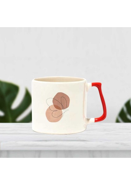 Kelebek Desenli Kupa