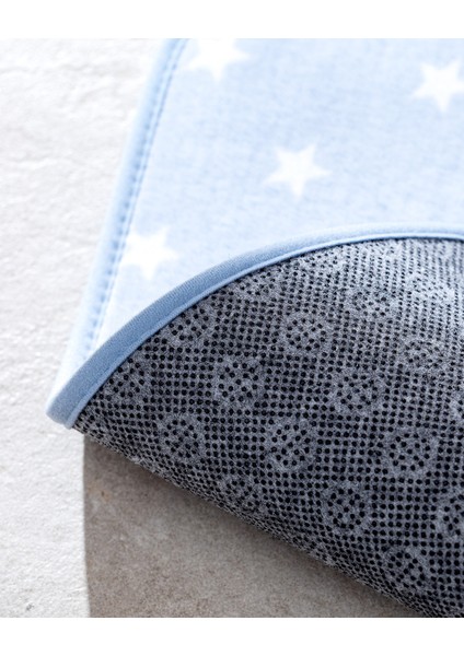 Félicité Yıldızlı 2'li Banyo Paspası - Mavi indirimleri