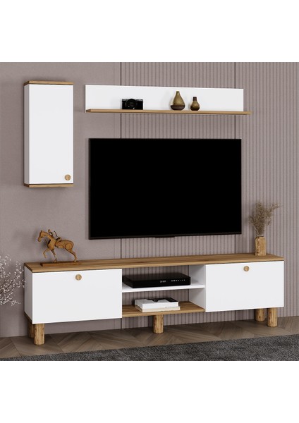 Şule Bohem Ayaklı Kapaklı Tv Ünitesi Tv Sehpası 180 cm . SL02 fiyatları