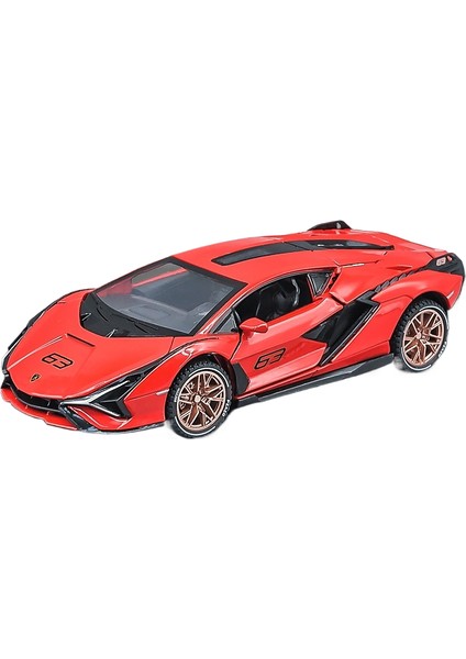 1:24scv12 Yarış Arabası Modeli Alaşım Spor Araba Oyuncak Araba Erkek Araba Modeli Koleksiyon Süsleri (Yurt Dışından)