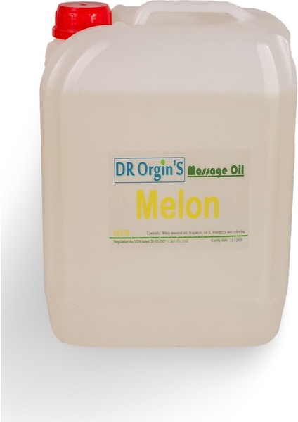 Aromaterapi Masaj Yağı 5 lt Kavun