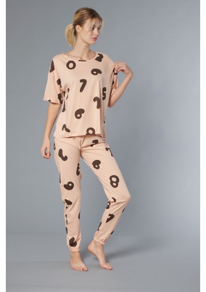 %100 Pamuk Kadın Pijama Takımı - Oversize 4 Mevsim [2025- Sprıng]