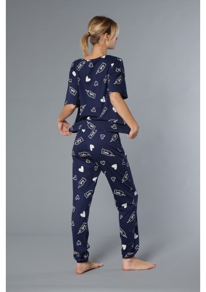 %100 Pamuk Kadın Pijama Takımı - Oversize 4 Mevsim [2025- Sprıng]