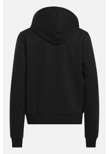 Rı Bl Fleece Kapüşonlu Siyah Kadın Sweatshirt 100071935 fırsatları