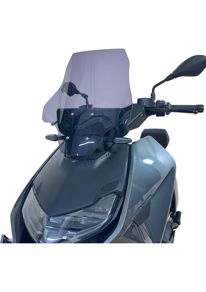 Bmw Ce 04 2022-2024 Uyumlu Ön Cam Siyah 47 cm modelleri