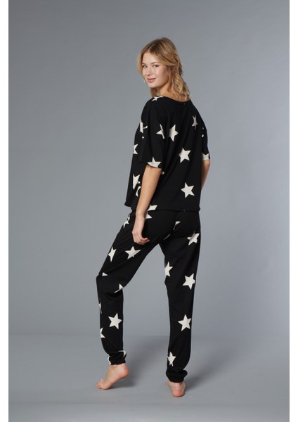 %100 Pamuk Kadın Pijama Takımı - Oversize 4 Mevsim [2025- Sprıng]