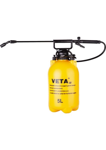 Ilaçlama Kollu Pompa 5 Litre Veta