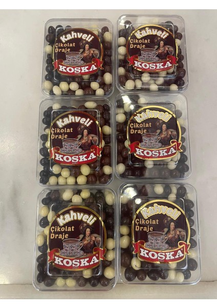 Miniş Kahveli Draje 100 gr Koli 24 Adet
