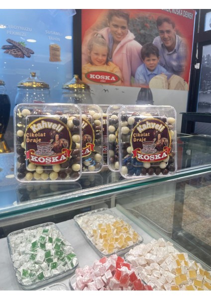 Miniş Kahveli Draje 100 gr Koli 24 Adet