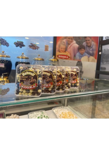 Miniş Kahveli Draje 100 gr Koli 24 Adet