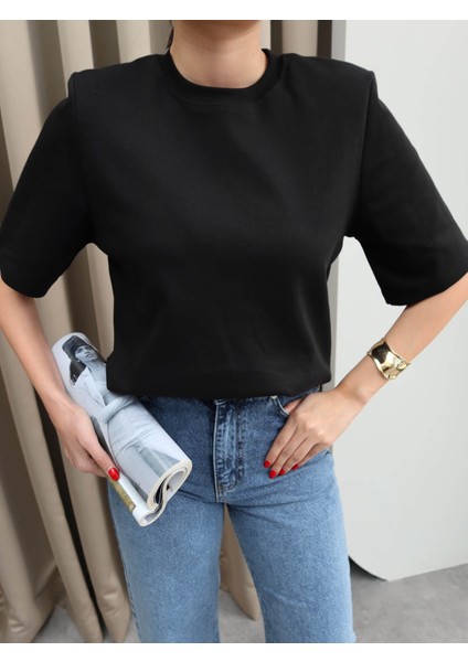 Vatkalı Kısa Kol Tshirt modelleri