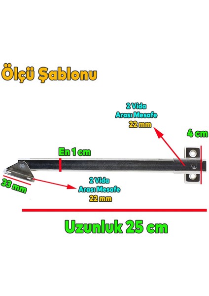 Kalkar Kapak Makası Dolap Çekmece Metal 25 cm Sessiz Açma Kapama Amortisör Piston 1 Adet modelleri