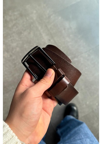 Basic Deri Kahverengi Kemer modelleri