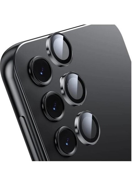 Samsung Galaxy A35 A55 Uyumlu Kamera Koruma Renkli Lens Koruyucu Temperli Cam Koruma