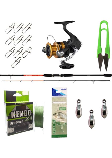 Fx 4000 Olta Makinesi Sonora 180CM 50-150GR Tekne Kamışı Özel Tekne Oltası Seti