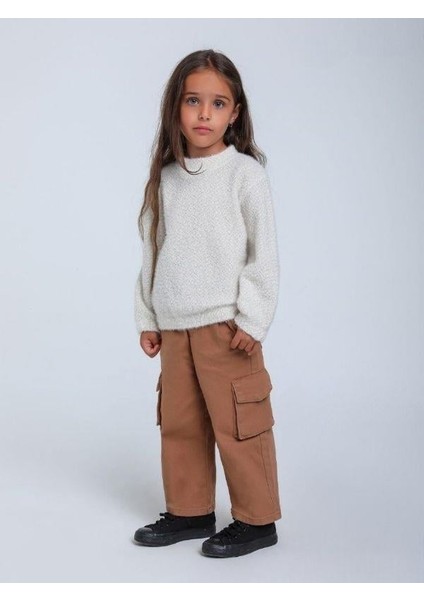 Kız Çocuk Simli Kırçıllı Bluz