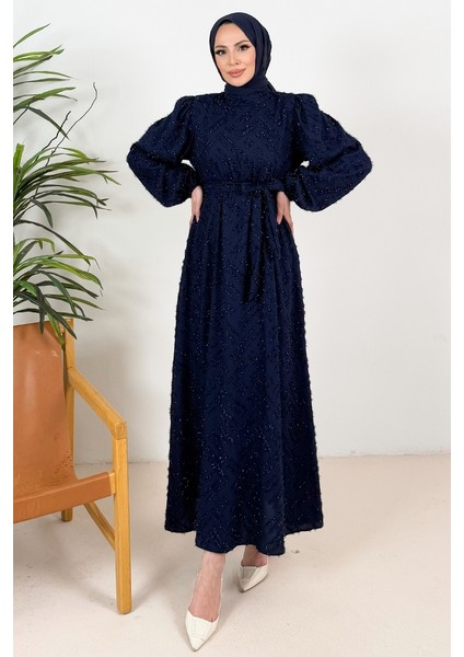 Silay Püsküllü Abiye 1396 - Lacivert fırsatları