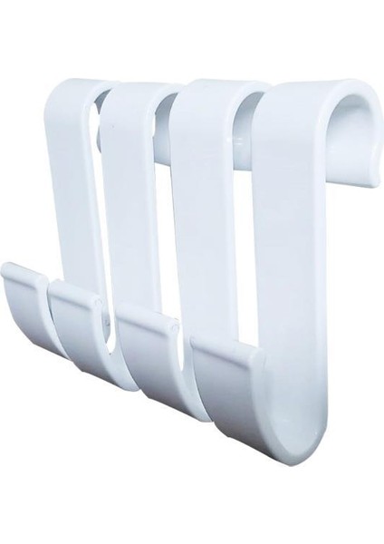 Home Havlupan Askılık 4'lü Bornoz Askılığı Çamaşır Havlupan Askı Aparatı-Ay-57