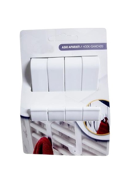 Home Havlupan Askılık 4'lü Bornoz Askılığı Çamaşır Havlupan Askı Aparatı-Ay-57 modelleri