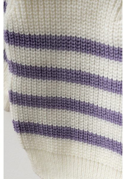 Çizgili Triko Kazak 4099 modelleri