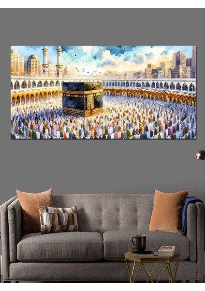 Kanvas Tablo Kabe’de Kutsal Ziyaret