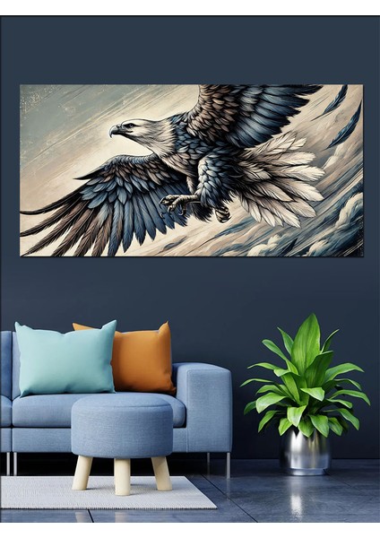 Kanvas Tablo Özgürlüğün Kanatları Kartal fiyatları