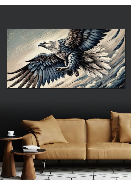 Kanvas Tablo Özgürlüğün Kanatları Kartal modelleri