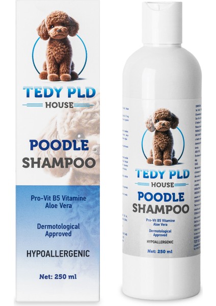 Tedypet Poodle Şampuan – Pigment Onarıcı Etkili Yeni Formül