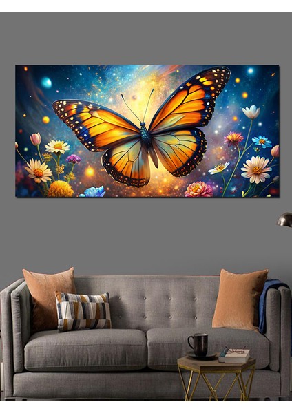 Kanvas Tablo Büyülü Kelebek Evreni fırsatları