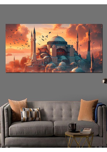 Kanvas Tablo Ezan Vakti Ayasofya fiyatları