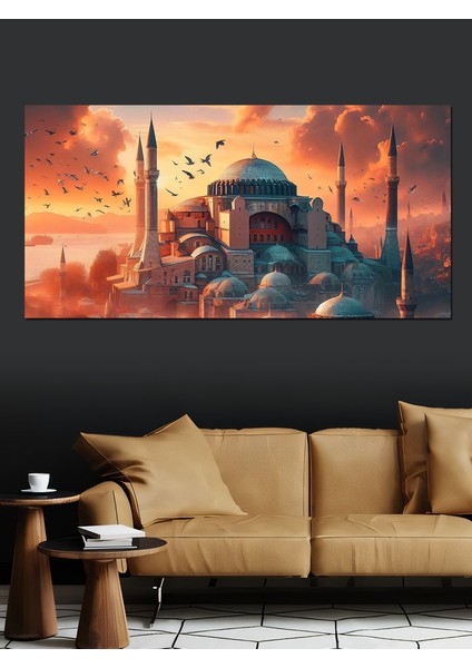 Kanvas Tablo Ezan Vakti Ayasofya indirimleri