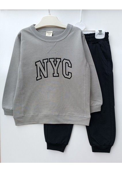 Erkek Çocuk Nyc Nakışlı Sweat 2'li Takım fiyatları