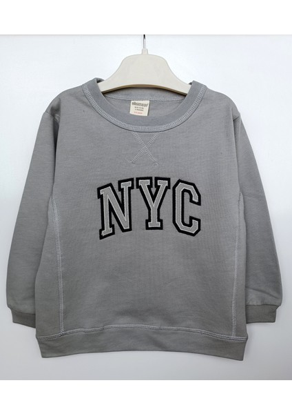 Erkek Çocuk Nyc Nakışlı Sweat 2'li Takım fırsatları