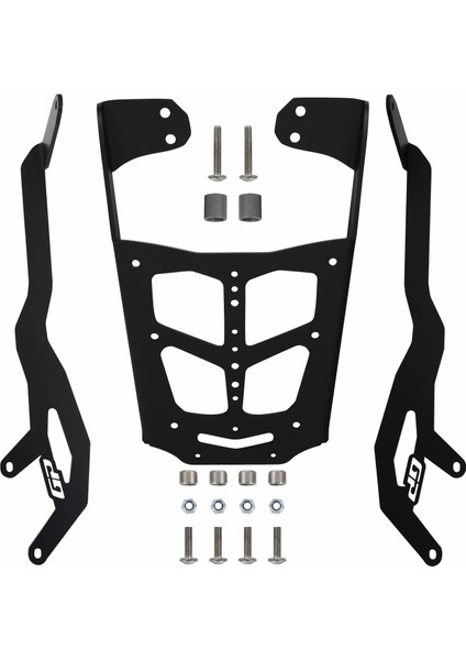 Bajaj Pulsar Ns 125 2023-2024 Uyumlu Arka Çanta Demiri Siyah
