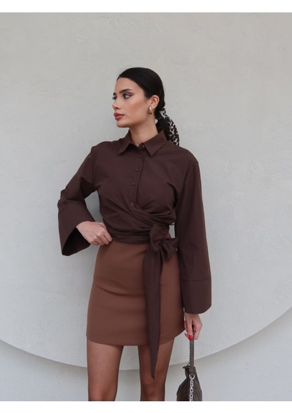 Düz Kesim Mini Etek modelleri
