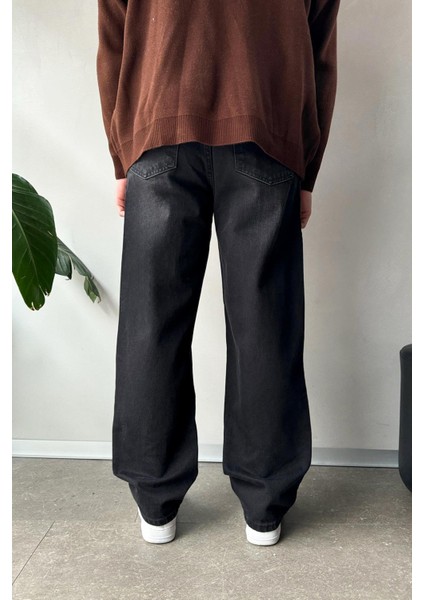 Premium Wash Siyah Baggy Jean modelleri