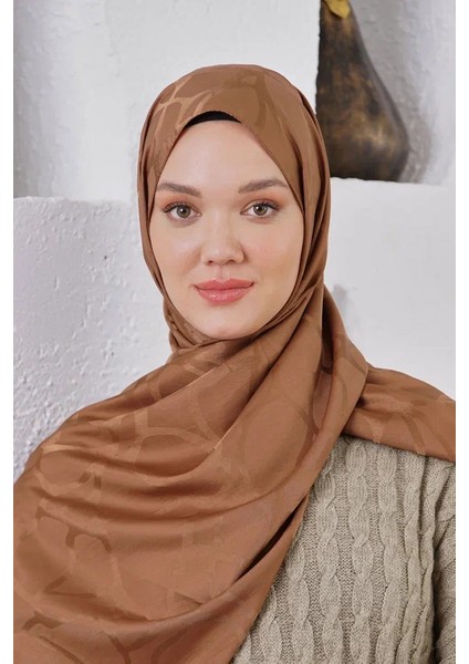 Açık Kahve Loryan Scarf Jakar Stone Şal
