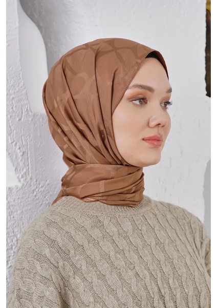Açık Kahve Loryan Scarf Jakar Stone Şal