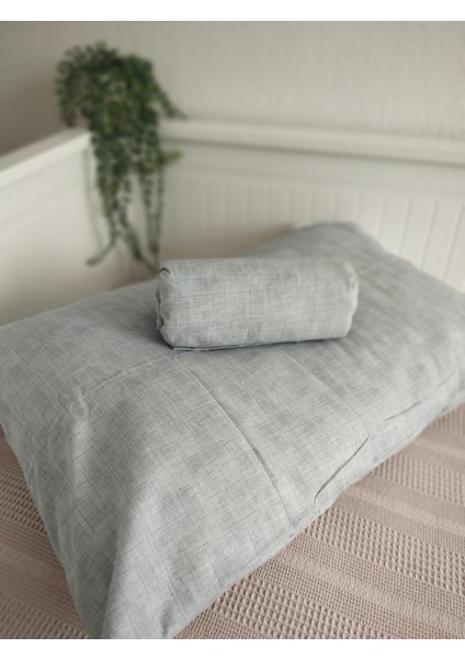 Patiska 100 x 200 cm Tek Kişilik Lastikli Pamuklu Kumaş Çarşaf Takımı
