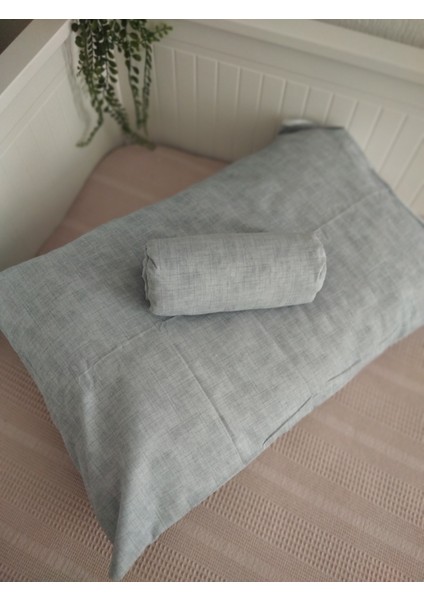Patiska 100 x 200 cm Tek Kişilik Lastikli Pamuklu Kumaş Çarşaf Takımı