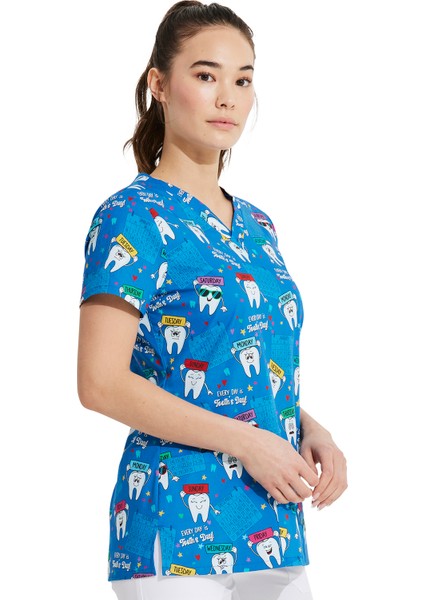 DK704 Kadın Baskılı Üst fırsatları