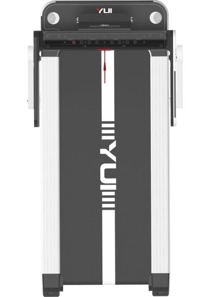 X24 Pro Max 14 Km HIZ-120 kg Taşıma-Katlanabilir Akıllı Yürüyüş ve Koşu Bandı -2.5 Hp Beyaz