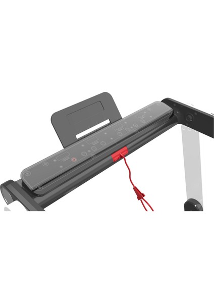 X24 Pro Max 14 Km HIZ-120 kg Taşıma-Katlanabilir Akıllı Yürüyüş ve Koşu Bandı -2.5 Hp Beyaz
