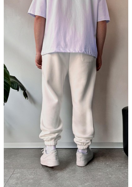 Atelier Regular Ekru Jogger Eşofman Altı